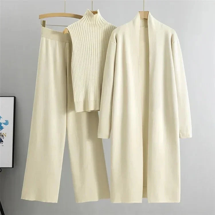 Luxe Winter Coord Set with Cape