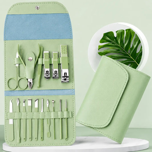 Manicure Pedicure Nail Clipper Set 16 Pieces