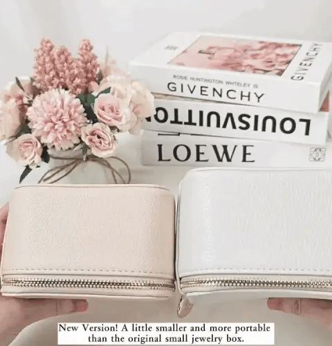 Travel Jewellery Organizer with 6 Zipper Pouches