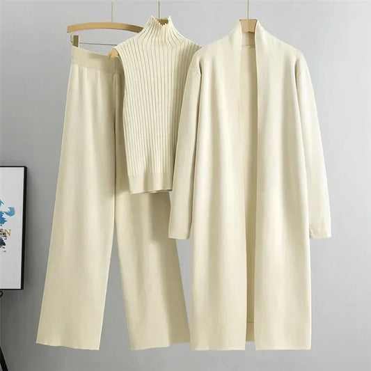 Luxe Winter Coord Set with Cape