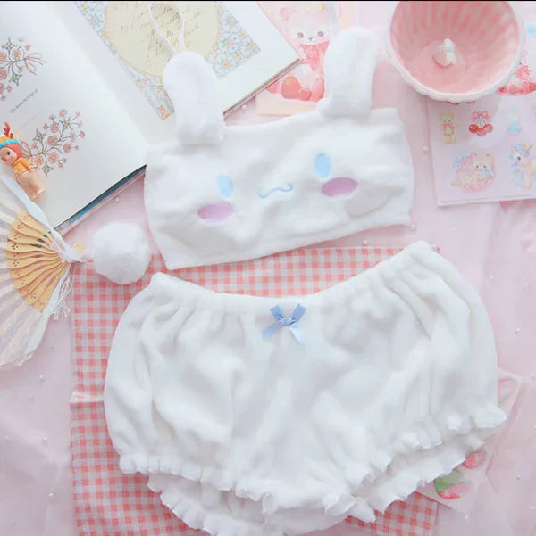 Sanrio Kuromi Plush Lingerie Set