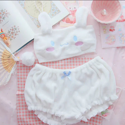 Sanrio Kuromi Plush Lingerie Set