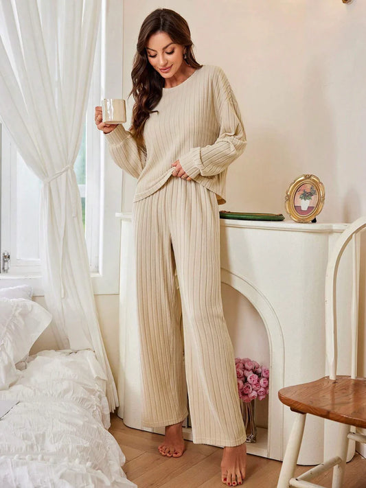 Women’s Ribbed Loungewear Set