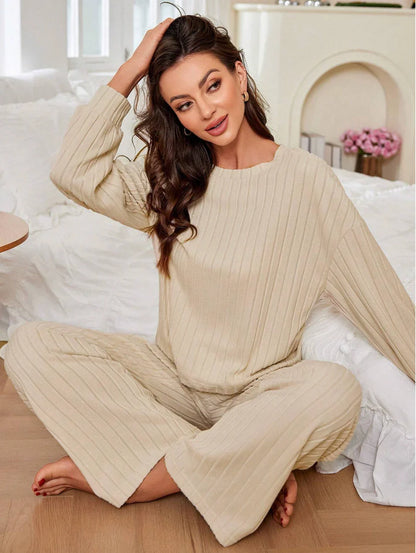 Women’s Ribbed Loungewear Set