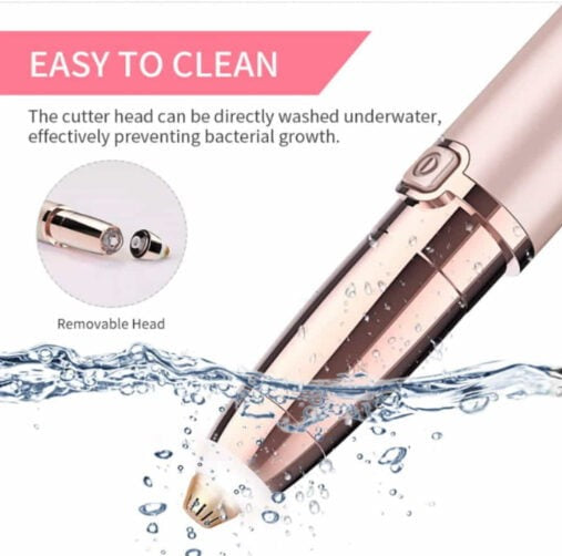 Painless Eyebrow Hair Removing Pen With Smart Light Technology