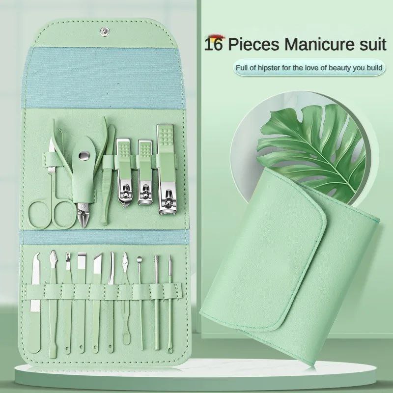 Manicure Pedicure Nail Clipper Set 16 Pieces