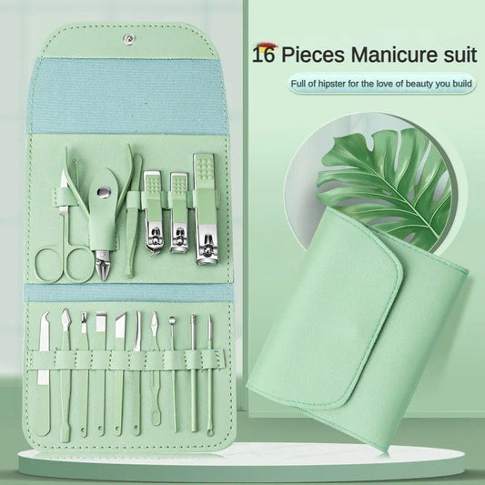 Manicure Pedicure Nail Clipper Set 16 Pieces