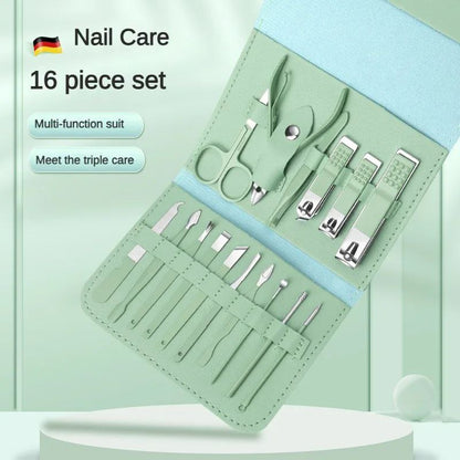 Manicure Pedicure Nail Clipper Set 16 Pieces